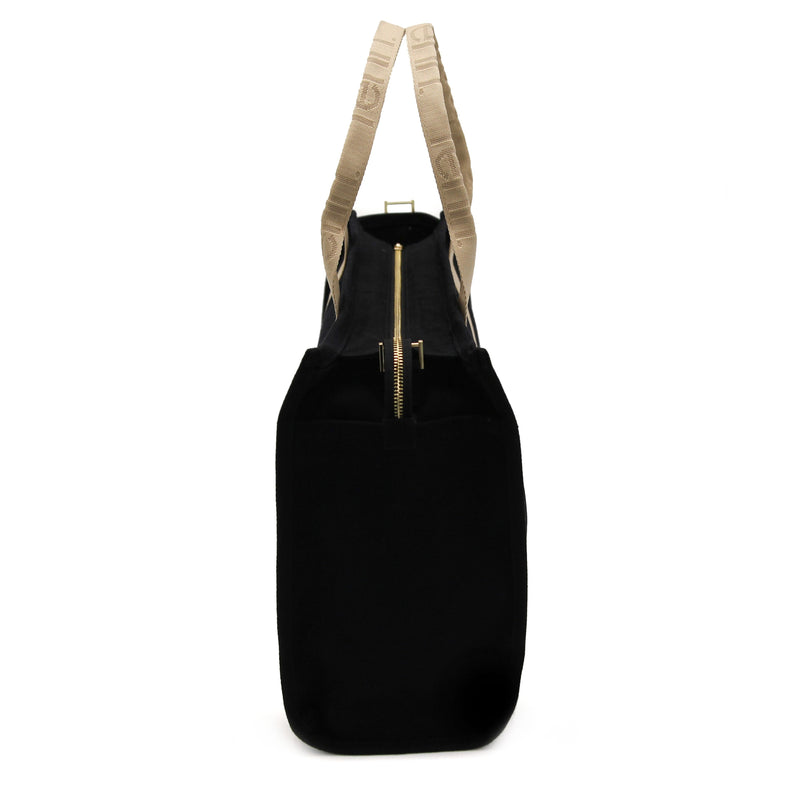 Fenn Collection Maxi Canvas Tote Black