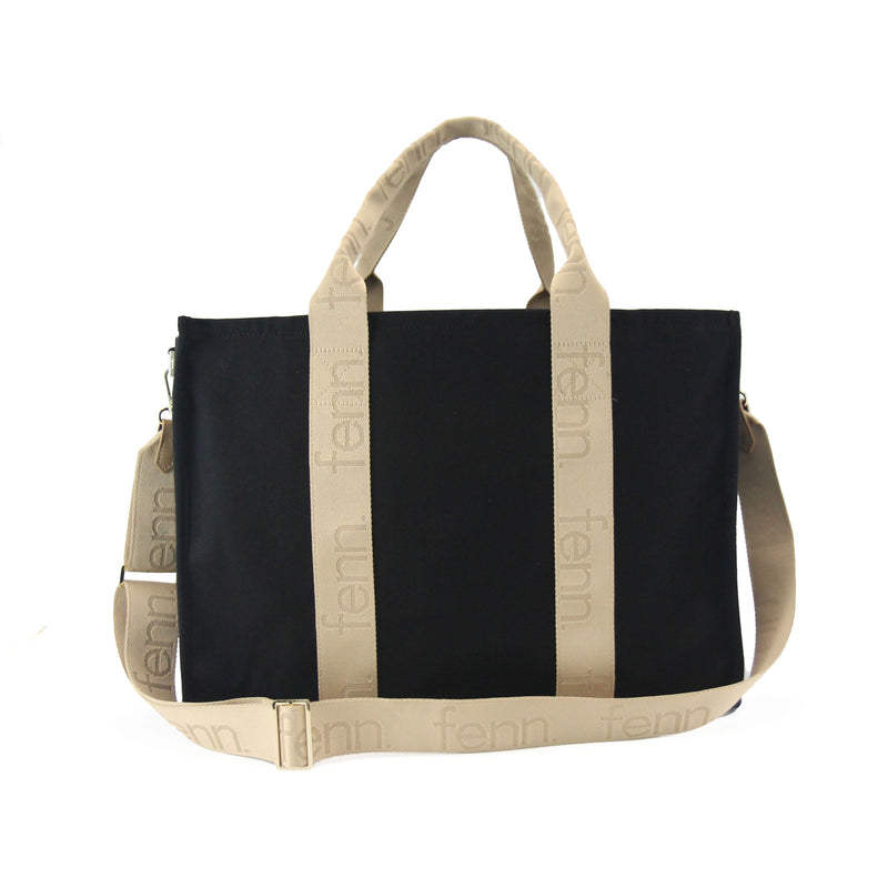 Fenn Collection Maxi Canvas Tote Black