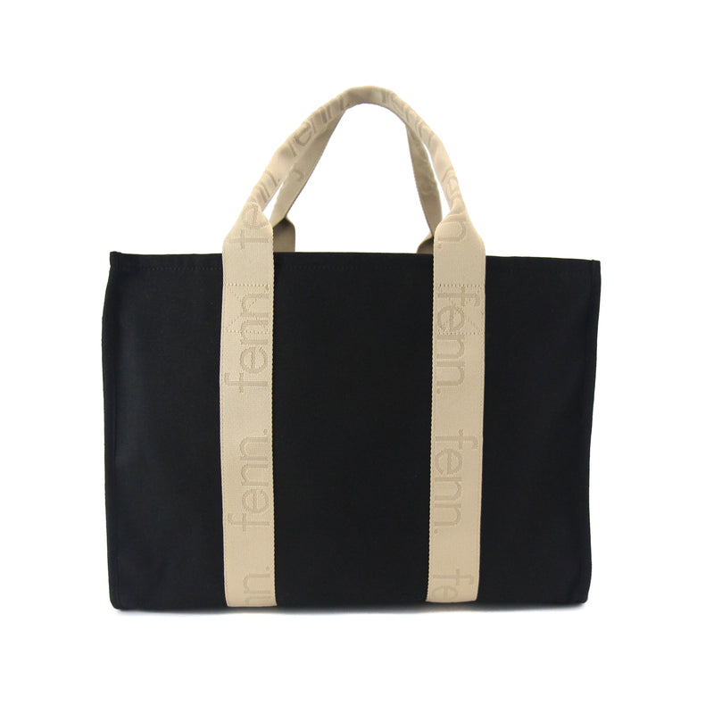 Fenn Collection Maxi Canvas Tote Black