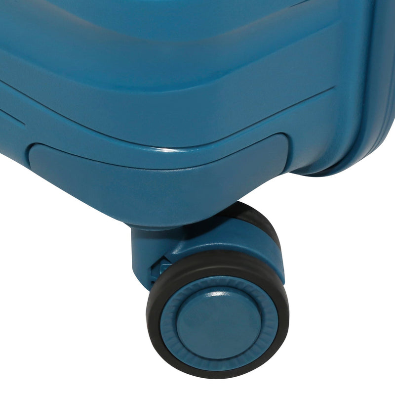 Evolution Dalebrook EXP PP Medium Trolley Case Teal