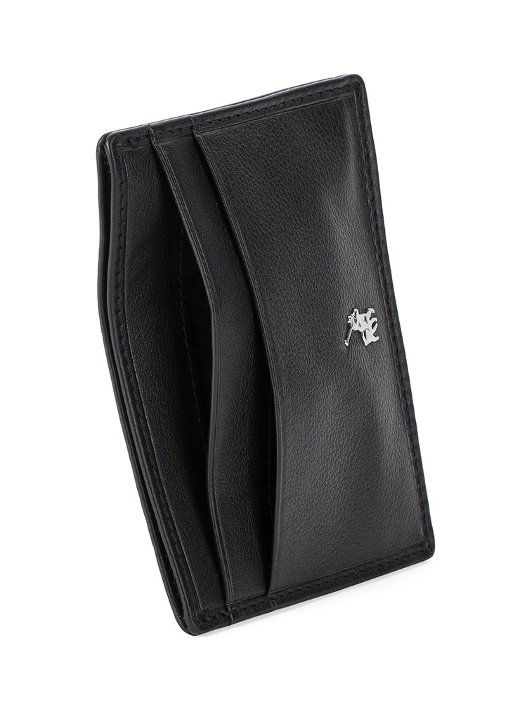 Polo New Nappa Small Money Clip Black