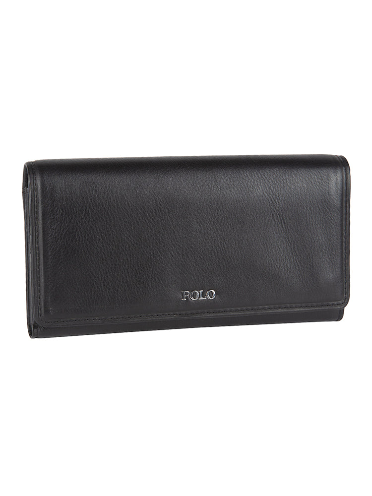 Polo Melbourne Clutch Purse Black