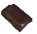RAM Goat Turin Leather Tube Card Slider Wallet