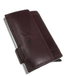 RAM Goat Turin Leather Tube Card Slider Wallet