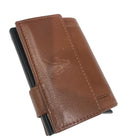 RAM Goat Turin Leather Tube Card Slider Wallet