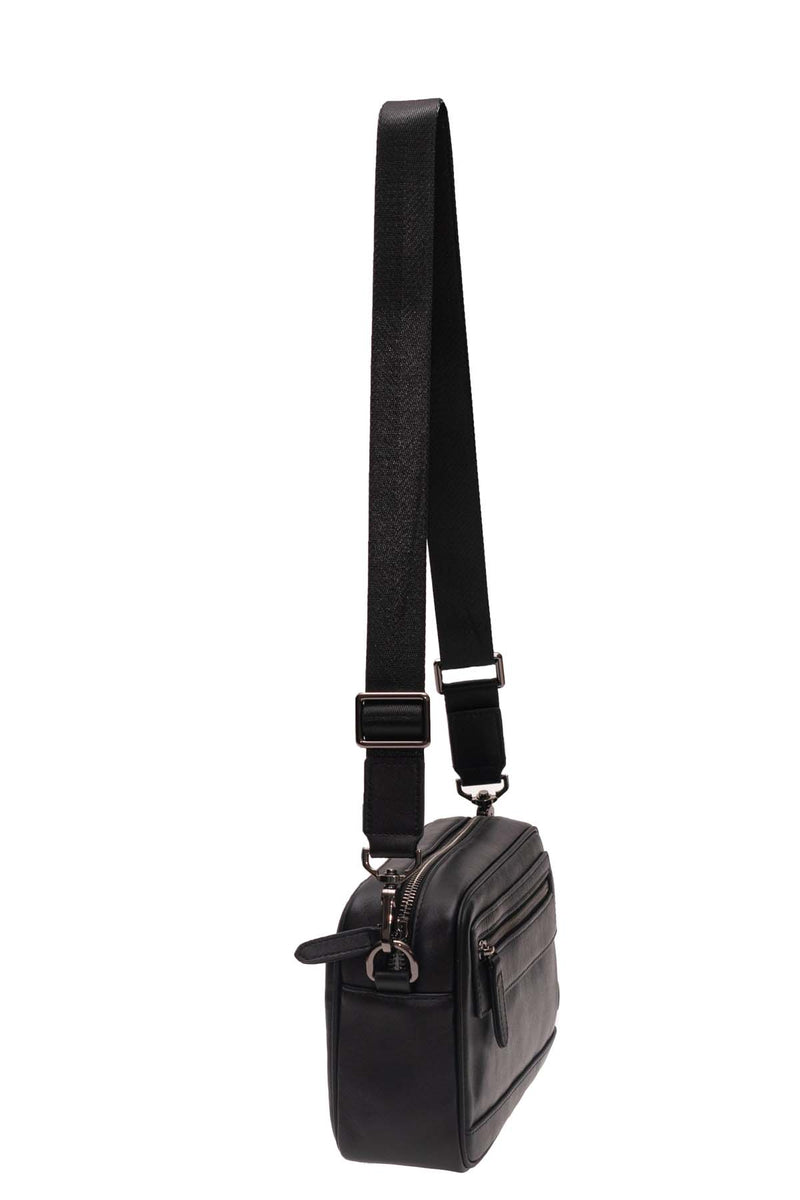 Journeyman Leather Wrist Crossbody Bag