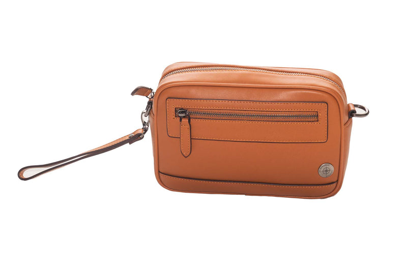 Journeyman Leather Wrist Crossbody Bag